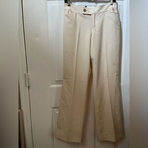 Lilly Pulitzer Cream Wool Trousers